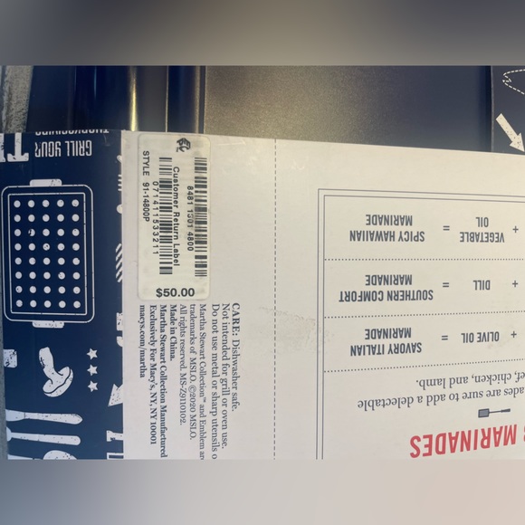 Martha Stewart 2 Prep & serve trays - Picture 2 of 3